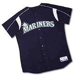 2004 Seattle Mariners MLB Authentic Diamond Collection 6500 Series Blank Batting Practice Jersey from Majestic Athletic