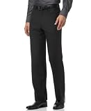 Calvin Klein Black Tonal Check Dress Pants