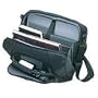 Delsey Pro Notebook Briefcase 12, Expandable Attache for a 16" Notebook & Documents, Black.
