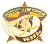 Hockey Pin - Anaheim Mighty Ducks Slapshot Star Pin
