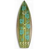 Product details for Infinity Instruments Surfboard Green Wall/Table Clock