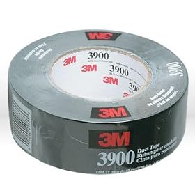 3M 3900 Duct Tape 48 mm x 54.8 m, Black