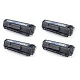 Multipack (4 each): Includes EXPEDITED SHIPPING AT CHECKOUT With New High Yield HP Q2612A Compatible Toner Cartridge for select HP Printers: HP 12A, LaserJet 1010, 1012, 1015, 3015, 3020, 3030, 1020, 1022, 3050, 3052, 3055, Canon LBP 2900, 3000
