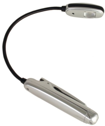 Mighty Bright TravelFlex Book Light, Silver