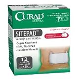 CURAD SitePad, 5 x 9 inch Case of 12 CURAD SitePad, 5 x 9 inch Case of 12