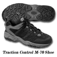 Black M-70 Traction Control Shoes Size 12