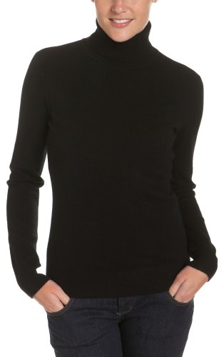 Childrens Toyshop  Apparel : Red Moon Women's 100% Cashmere Long Sleeve Turtleneck Sweater