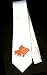 Party Decoration Necktie with guldfisk, fish, aquarium, animal, pet, goldfish