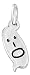 STERLING SILVER :-O SURPRISED TEXTING CHARM