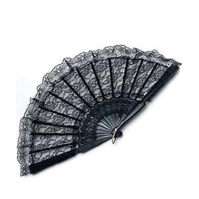 Fan. Black Lace Spanish