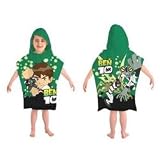 Ben 10 Hooded Towel Poncho - New 2008