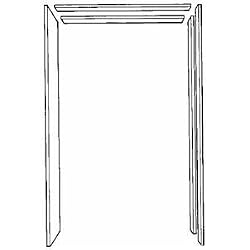 Johnson Prod. 15113068 Pocket Door Frame Jamb Kit