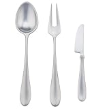Dansk Classique Stainless-Steel 3-Piece Hostess Set