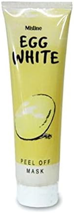 "DBTHAILAND" Mistine Egg White Whitening Poreless &amp; Anti-blackhead Peel Off Face Facial Mask