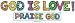 GOD IS LOVE BB SETS 6-PK CHRISTIAN