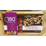 180 Snacks Blueberry Pomegranate Trail Mix Crunch Bars, Pack Of 5 Individual (1.1 Oz) Snack Bars (180332000074)