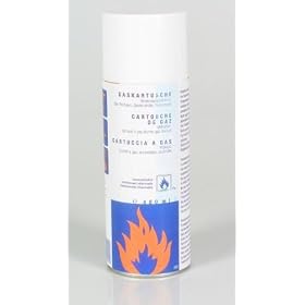 Cartouche gaz 400 ml pour chalumeau de cuisine