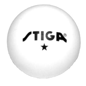 Click here to buy Stiga T68759 1-Star White Stiga Table Tennis Balls (1 Gross-144).