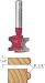 Freud 82-102 1/8-Inch Radius Half Round Router Bit with 1/4-Inch Shank