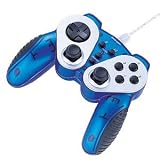 SANWA SUPPLY USBゲームパッド(クリアブルー) JY-P58UCBL
