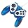 SANWA SUPPLY USBゲームパッド(クリアブルー) JY-P58UCBL