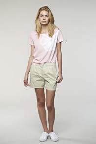 L!VE Pleated Lightweight Gab Colored Short