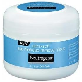 Neutrogena Eye Makeup Remover Pads, 30 Count