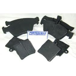 Porterfield (AP345-R4S 911D) Rear - R4S High Performance Street Brake Pads - Carrera 2 Turbo, Look