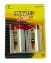 Maha PowerEx MH-2D110 - Battery - rechargeable - D - NiMH x 2 - 11000 mAh