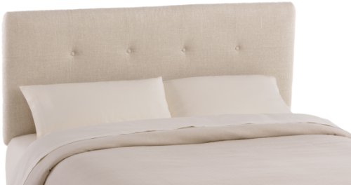 Skyline Furniture Belden Tufted Queen Headboard, Linen Natural On Sale
