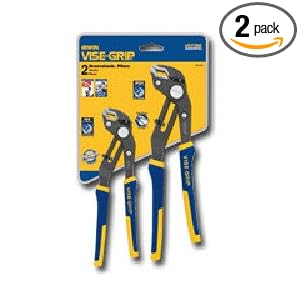 Irwin Industrial Tools 2078709 GrooveLock Clamshell Pliers Set, 2-Piece by Irwin