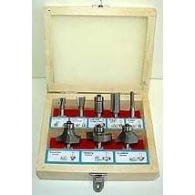 8 Pcs Carbide Router Bit Set by Unknown
