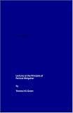 Lectures on the Principles of Political Obligation