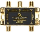 Acoustic Research PR432 High Performance 2.5 GHZ, 4-way splitter