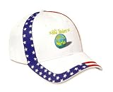 Math Teachers Rock My World Adult USA Flag Hat / Cap