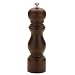 MIU 8-Inch Walnut Finish Wood Peppermill with Stainless-Steel Gear