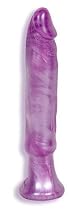 Doc Johnson Radiant Gems 6" Anal Starter, Purple