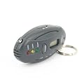 Alcohol Breathalyzer BREATH Tester Timer Keychain