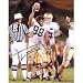 Sporting Goods : Trevor Laws Holding a Football 8x10 Photo
