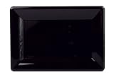 Caspari Rectangular Lacquer Tray, Black