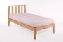 Twin Size - Mission Platform Bed Frame - Unfinished, Chemical Free Pine - Made in USA - Solid Wood