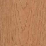 Wood Veneer, Cherry, Flat Cut, 4 x 8, 10 Mil Backer