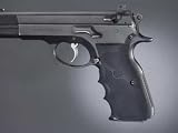 Hogue Rubber Wraparound Grips With Finger Grooves CZ EAA Witness Tanfoglio Springfield P9 Sphinx