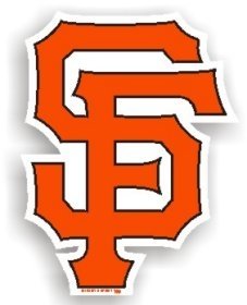 San Francisco Giants 12'' Car Magnet