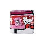 Sanrio Hello Kitty Plush Fleece Throw Twin Bed Blanket