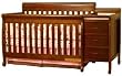 AFG Kimberly 3 in 1 Convertible Crib and Changer Combo - Espresso