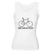 'What high gas prices?' (cycling) Women's Tank Top