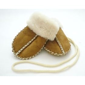 Kaiser Baby Mittens (Beige, Size 0)