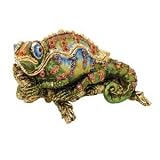 Anole Lizard Jeweled Gift Box