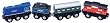 Passenger Express Train Set 4 piece